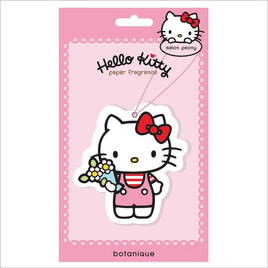 แผ่นหอมปรับอากาศ Hello Kitty กลิ่นเมลอนพีโอนี - แผ่นหอม, รถยนต์และจักรยานยนต์