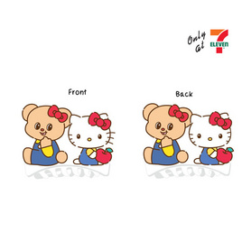 กิ๊บหนีบผม Hello Kitty X Butterbear ลายชุดเอี๊ยม - My items, อุปกรณ์ทำผม