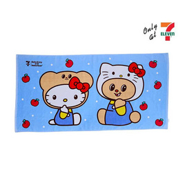 ผ้าขนหนูเช็ดตัว Hello Kitty X Butterbear ขนาด 27x54 นิ้ว - My items, สินค้าใหม่