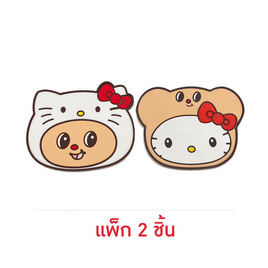 แผ่นรองแก้ว Hello Kitty X Butterbear (แพ็ก 2 ชิ้น) - My items, อุปกรณ์เครื่องใช้ในครัวเรือน