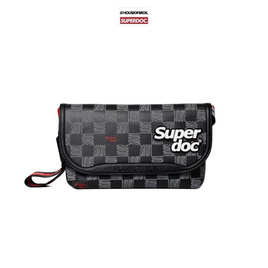 กระเป๋า Hobs รุ่น Hobs x Superdoc 12นิ้วสะพายข้างสีดำ แถมถุงหูรูดSuperdoc - HOBS, โปรโมชั่น แฟชั่น