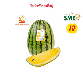 ณิชชาชามม์ แตงโม King yellow กล่อง 1 ลูก - ณิชชาชามม์, อาหารสด ผัก ผลไม้และเบเกอรี่