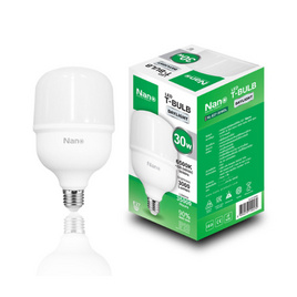 หลอด LED T-BULB นาโน ทรงกระบอก E27 30W แสงขาว - Nano, โคมไฟและหลอดไฟ