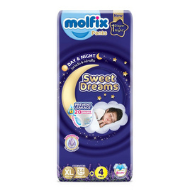 โมลฟิกซ์ สวีทดรีมแพ้นท์ ผ้าอ้อมเด็กแบบกางเกง (มีไซซ์ L-XXL) - Molfix, สินค้าใหม่แม่และเด็ก ผู้สูงอายุ