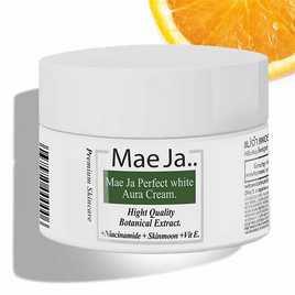แม่จ๋า (MAE JA) ครีมทาฝ้า Perfect White Aura cream 30 g - MAE JA, ดูแลลบเลือนริ้วรอย