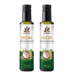 เบญจออยล์ เอ็มซีที ออยล์ (MCT Oil) บรรจุ 250 มล. แพ็กคู่ - เบญจออยล์, สินค้าใหม่