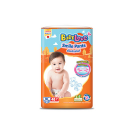 เบบี้เลิฟ กางเกงผ้าอ้อม รุ่นสไมล์แพ้นท์ (มีไซซ์ M-XL) - BabyLove, สินค้าใหม่