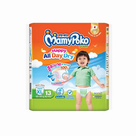 มามี่โพโคแพ้นท์แฮปปี้ออลเดย์ดราย แพ็กเล็ก (มีไซส์ M-XXL) - MamyPoko, ผ้าอ้อมแบบสวม