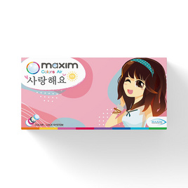 คอนแทคเลนส์สี(ด)Maxim O - Maxim, สินค้าเพื่อสุขภาพ