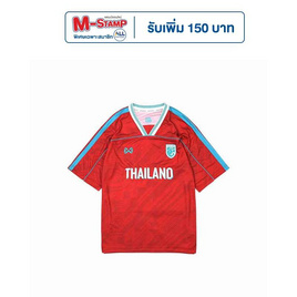 เสื้อทีมชาติไทย Oversize แขนสั้น 2023 สีแดง WA-233FBATH10 - WARRIX, เสื้อผ้าผู้ชาย