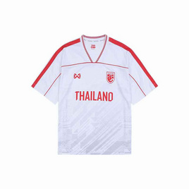 เสื้อทีมชาติไทย Oversize แขนสั้น 2023 สีขาว-แดง WA-233FBATH10 - WARRIX, แฟชั่น