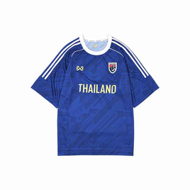 เสื้อทีมชาติไทย Oversize แขนสั้น 2023 สีน้ำเงิน WA-233FBATH11 - WARRIX, เสื้อผ้า