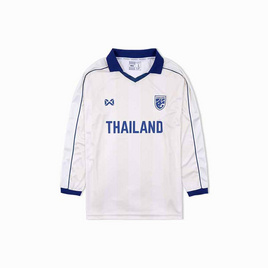 เสื้อทีมชาติไทย Oversize แขนยาว 2024 สีขาวไอวอรี่ WA-243FBATH11 - WARRIX, เสื้อผ้า