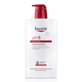 ยูเซอริน PH5 เซ็นซิทีฟ สกิน วอช โลชั่น 1000 มล. - Eucerin, เฉพาะลูกค้าใหม่ ALL Online เท่านั้น ซื้อสินค้าในช้อป eXta ครบ 350 บาท รับส่วนลดเพิ่ม