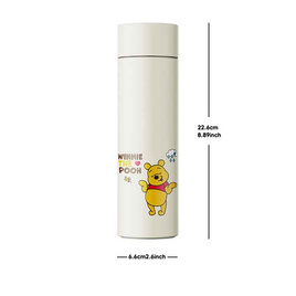 กระบอกน้ำเก็บความเย็น/ร้อน QS-B01 (White,Pooh) - Disney, ภาชนะใส่น้ำและน้ำแข็ง