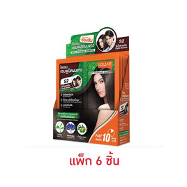 โลแลน แชมพูปิดผมขาว สีน้ำตาลเข้ม S2 (แพ็ก 6 ชิ้น) - LOLANE, เปลี่ยนสีผม