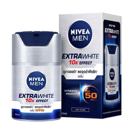 นีเวียเซรั่มเมนเอ็กซ์ตร้าไวท์ SF50 50 มล. - Nivea, ผลิตภัณฑ์ดูแลผิวหน้า