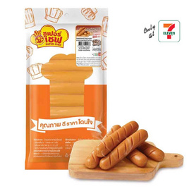 ซูเปอร์เชฟ แพ็กใหญ่ไส้กรอกแฟรงค์ฮอทดอกรมควัน SPC 250 กรัม - SUPER CHEF
