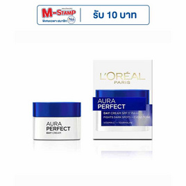 ลอรีอัล ออร่า เพอร์เฟ็คท์ เดย์ ครีม SPF17 PA+++ 50 มล. - Loreal, เพื่อผิวขาวกระจ่างใส