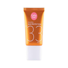 เคที่ดอลล์ อินวิซิเบิ้ล ซัน โพรเทค SPF33 PA+++ 20มล. - Cathy Doll, ผลิตภัณฑ์ดูแลผิวหน้า