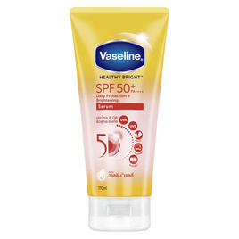 วาสลีน โลชั่นเซรั่ม เฮลตี้ไบรท์ SPF50+ PA++++ 170 มล. - Vaseline, ปกป้องผิวกายจากแสงแดด