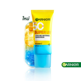 การ์นิเย่ ซูเปอร์ ยูวี คูลลิ่ง วอเตอร์เจล ซันสกรีน วิตามินซี SPF50+PA++++30 มล. - Garnier, โปรโมชั่น ความงามและสุขภาพ