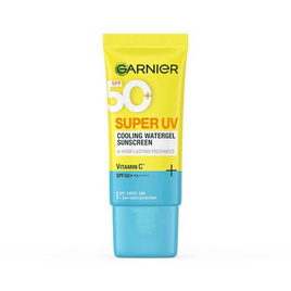 การ์นิเย่ ซูเปอร์ ยูวี คูลลิ่ง วอเตอร์เจล ซันสกรีน วิตามินซี SPF50+PA++++30 มล. - Garnier, ดูแลผิวหน้า