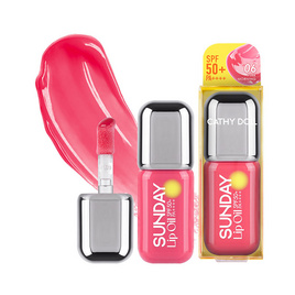 เคที่ดอลล์ ซันเดย์ลิปออยล์ SPF50+ PA++++ 3.5 กรัม 05 ฟลามิงโก - Cathy Doll, เครื่องสำอาง