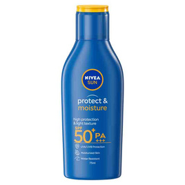 นีเวีย ซัน โพรเท็คแอนด์มอยซ์เจอร์ บอดี้ โลชั่น SPF50+ PA+++ ขนาด 75 มล. - Nivea, ผลิตภัณฑ์ดูแลผิวกาย