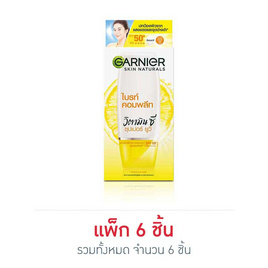 การ์นิเย่ ไบร์ท คอมพลีท ซุปเปอร์ ยูวี สปอต-พรูฟ ซันสกรีน SPF50+/PA++++ 7 มล. (แพ็ก6) - Garnier, ครีมซองเซเว่น