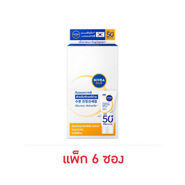 นีเวีย ซัน โพรเท็ค แอนด์ ไลท์ ฟีล SPF50+ PA++++ 7 มล. (แพ็ก 6 ซอง) - Nivea, ความงามและของใช้ส่วนตัว