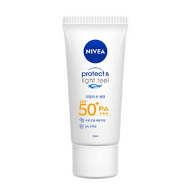 นีเวีย ซัน เซนส์ซิทีฟ โพรเท็ค แอนด์ ไลท์ ฟีล SPF50+ PA+++ 90 มล. - Nivea, ป้องกันแสงแดด