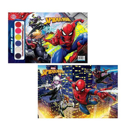 หนังสือ SPIDER-MAN Spider-Sense Tingling!+จิ๊กซอว์และสีน้ำ - Bongkoch Kids, หนังสือ