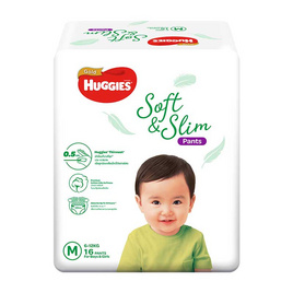 ฮักกี้ส์โกลด์ ซอฟท์แอนด์สลิม ผ้าอ้อมแบบกางเกง แพ็กเล็ก (มีไซส์ S-XL) - Huggies, ผ้าอ้อมเด็ก