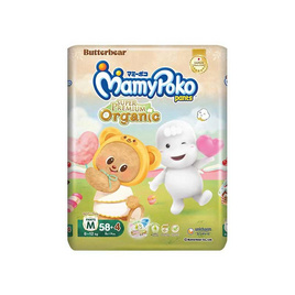 มามี่โพโค แพ้นท์ ออร์แกนิค (มีไซส์ S-XXL) - MamyPoko, ผ้าอ้อมแบบสวม