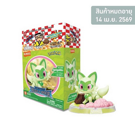โอเดนย่า ขนมอบกรอบรสคาราเมล พร้อมโมเดลโปเกมอน Sprigatito 8 กรัม - โอเดนย่า, ขนมขบเคี้ยว