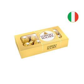 เฟอเรโร รอชเชอร์ขนมรสช็อกโกแลตเฮเซลนัท T8 100 กรัม - Ferrero Rocher, ขนมขบเคี้ยว และช็อคโกแลต