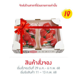 สตรอว์เบอร์รี่ญี่ปุ่นTochi Aika 560 กรัม - No Brands, ผลไม้ตามเทศกาล