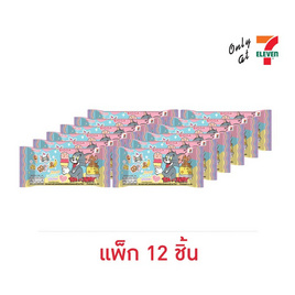 บิ๊กก้า เวเฟอร์อบกรอบกลิ่นสตรอเบอร์รี่พร้อมสติ๊กเกอร์ Tom and Jerry 24 กรัม (แพ็ก 12 ชิ้น) - บิ๊กก้า, คุกกี้/บิสกิต