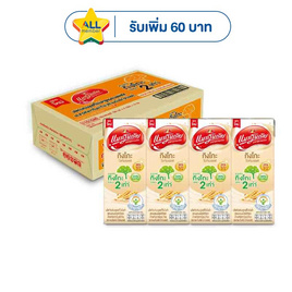 แมกโนเลียกิงโกะพลัส นมUHT รสไวท์มอลต์ 180 มล. (ยกลัง 48 กล่อง) - แมกโนเลีย, เครื่องดื่ม