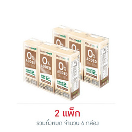 บีนเวลล์ นมถั่วเหลือง UHT สูตรไม่เติมน้ำตาล 250 มล. (แพ็ก 3 กล่อง) - Beanwell, นมถั่วเหลือง