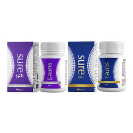 (Verena) ชัวร์ พลัส บรรจุ 30 แคปซูล + ชัวร์ไนท์ บรรจุ 30 แคปซูล - Verena, สินค้าใหม่