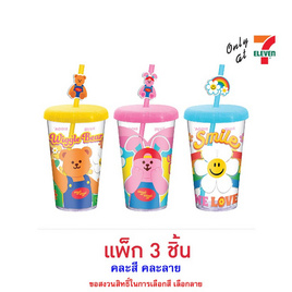 บิ๊กก้า ข้าวโพดอบกรอบรสช็อกโกแลตพร้อมแก้วน้ำWiggleWiggle คละลาย 6 กรัม (แพ็ก 3 ชิ้น) - บิ๊กก้า, ขนมขบเคี้ยว