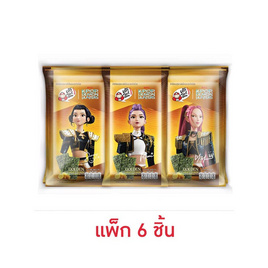 เถ้าแก่น้อย สาหร่ายอบ ปรุงรสฮันนี่เลมอนXDemon Hunters 10 กรัม (แพ็ก 6 ชิ้น) - เถ้าแก่น้อย, สาหร่าย
