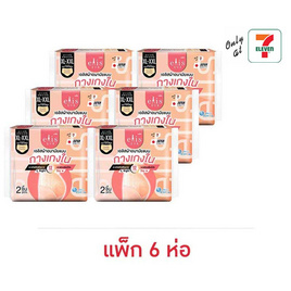 เอลิส ผ้าอนามัยแบบกางเกง สีนู้ด ไซส์ XL-XXL ห่อละ 2 ชิ้น (แพ็ก 6 ห่อ) - เอลิส, สุขภาพ