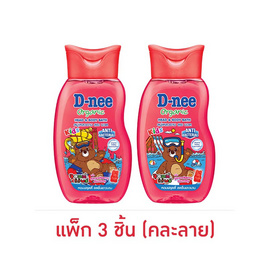 ดีนี่ คิดส์ สบู่เหลวเฮด&บอดี้ สตรอว์เบอร์รีกัมมี่ X จอลลี่แบร์ 180 มล. (แพ็ก 3 ชิ้น) - คละลาย - D-nee, สินค้าใหม่