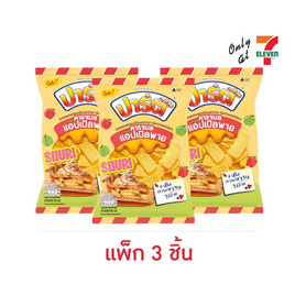 ปาร์ตี้ X สุรี รสคาราเมลแอปเปิ้ลพาย 48 กรัม (แพ็ก 3 ชิ้น) - ปาร์ตี้, Berli Jucker Foods(BJC)