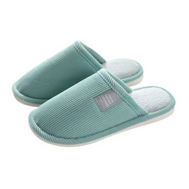 รองเท้าใส่ในบ้าน พื้นยาง กันลื่น slipper สลิปเปอร์ สีพื้น - fashion slippers, รองเท้าผู้หญิง