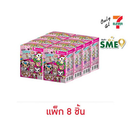 ไอโอร่า บิสกิตกลิ่นนม พร้อมสติ๊กเกอร์ติดเล็บลายtokidoki 16 กรัม (แพ็ก 8 ชิ้น) - ไอโอร่า, บิสกิต