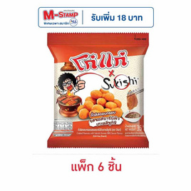 โก๋แก่ x ซูกิชิ ถั่วลิสงอบกรอบ รสซอสบาร์บีคิวเกาหลี 35 กรัม (แพ็ก 6 ชิ้น) - Koh Kae, ถั่ว